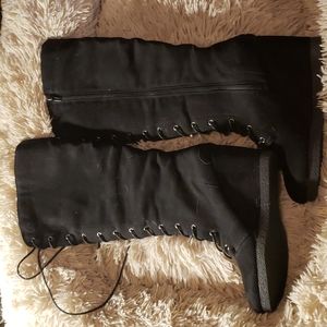 Knee high boots